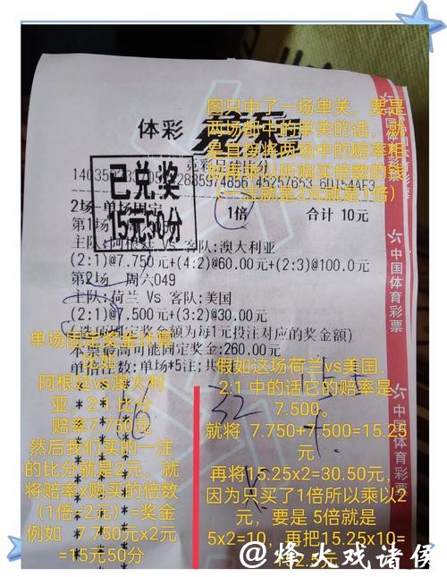 世界杯竞彩投注技巧及实战经验分享 世界杯竞彩投注技巧及实战经验分享